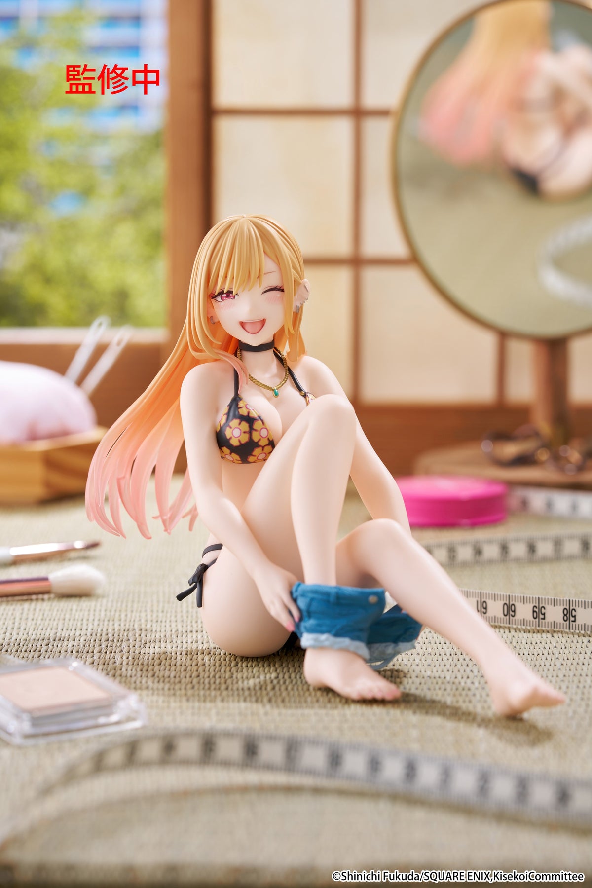 My Dress-Up Darling Desktop Cute Figure Marin Kitagawa Measured Swimsuit Ver (rerun)