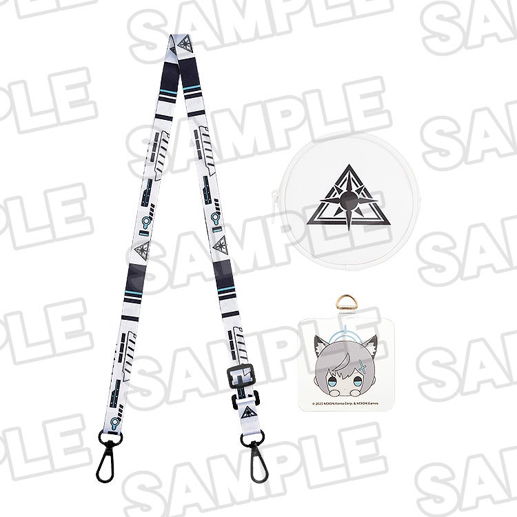Blue Archive: Holiday Saunter Mobile phone lanyard Including Wallet SHIROKO