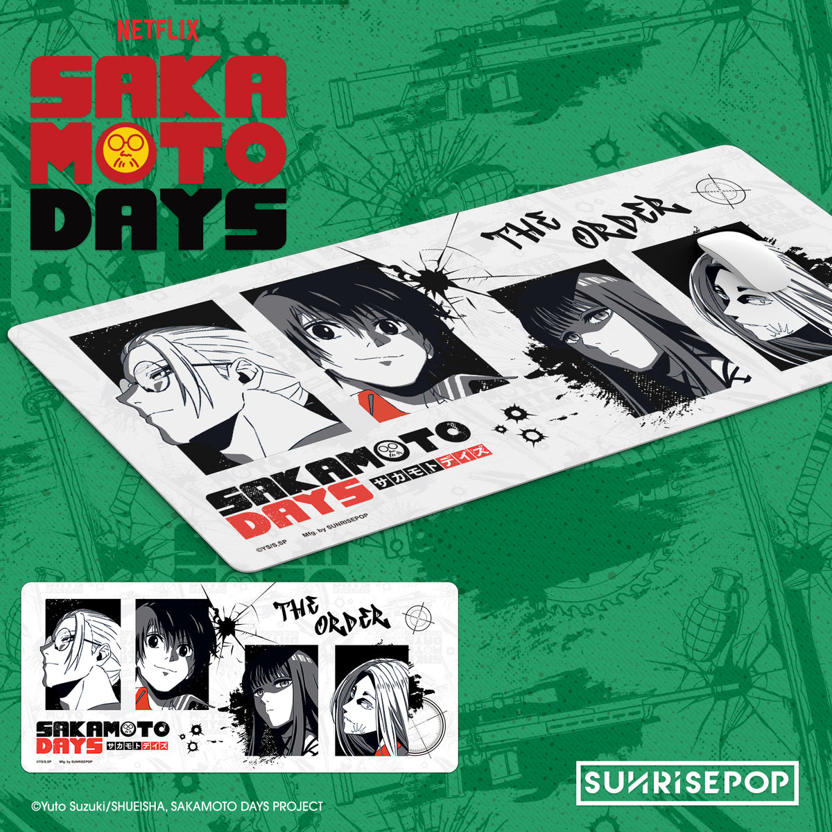 Sakamoto Days Desk Mat