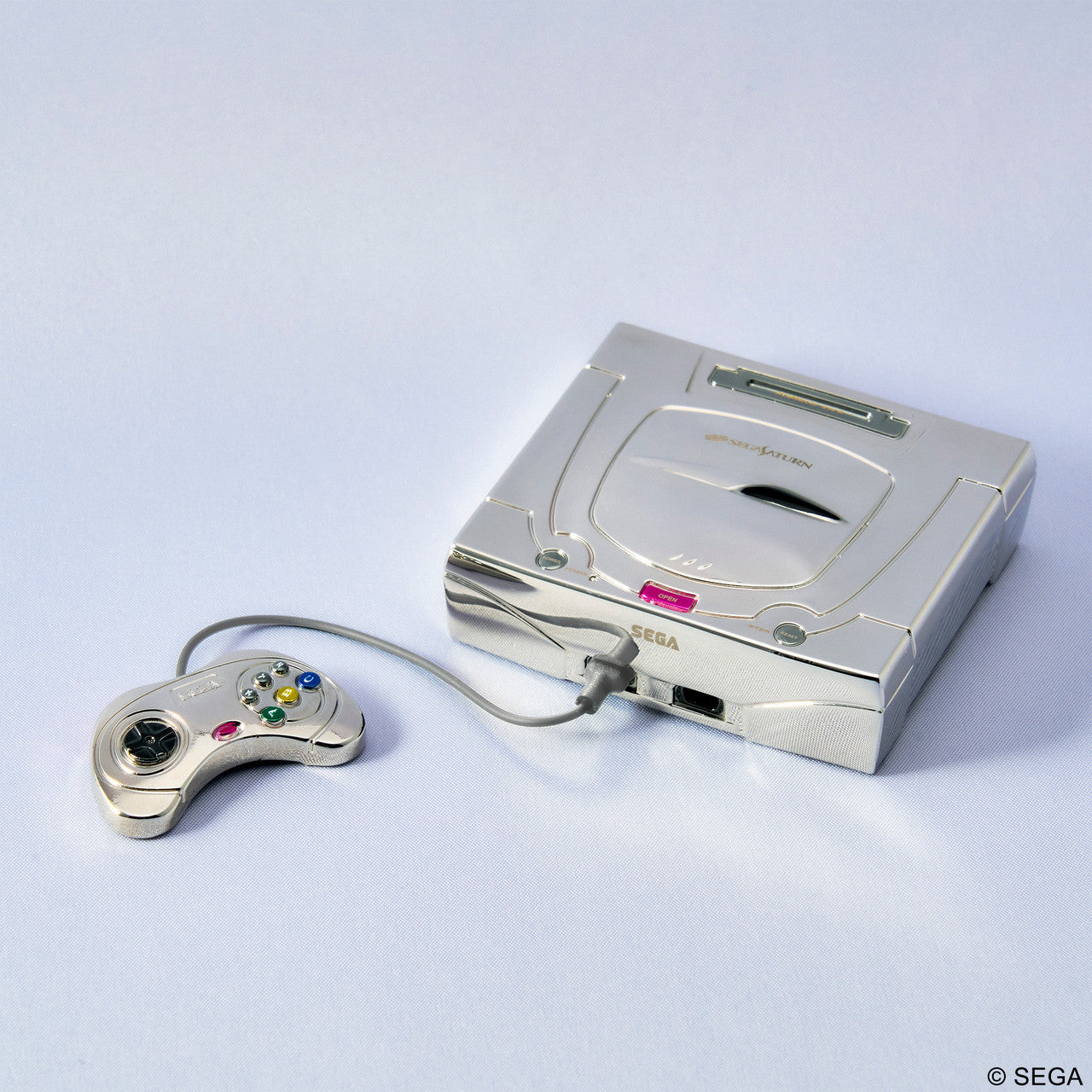 SEGA Hardware Series BRIGHT ARTS GALLERY SEGA SATURN (WHITE)