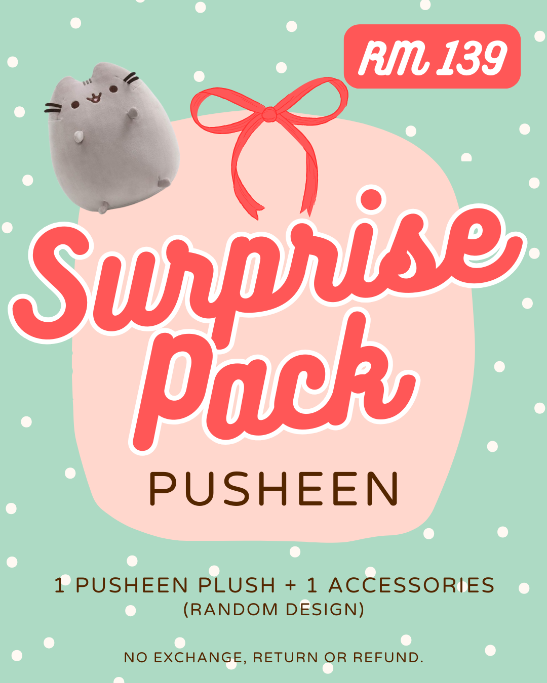 PUSHEEN SURPRISE PACK