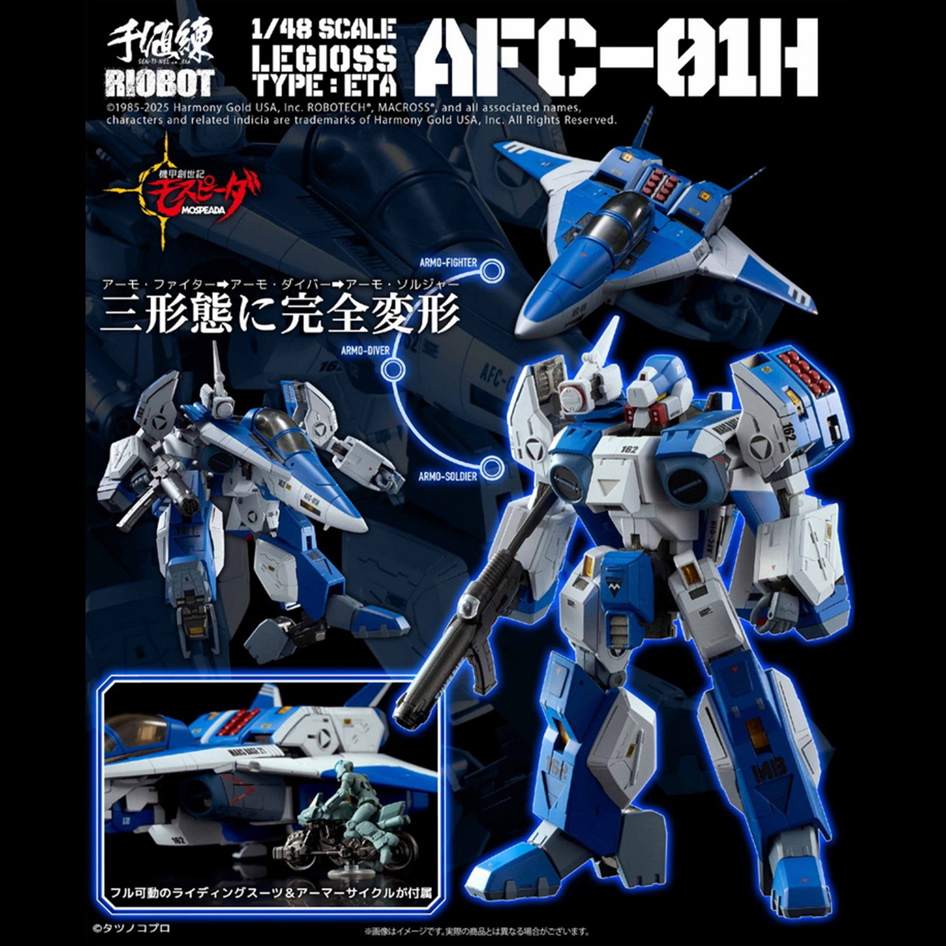 RIOBOT 1/48 AFC-01H Legioss ETA (2nd Rerelease)