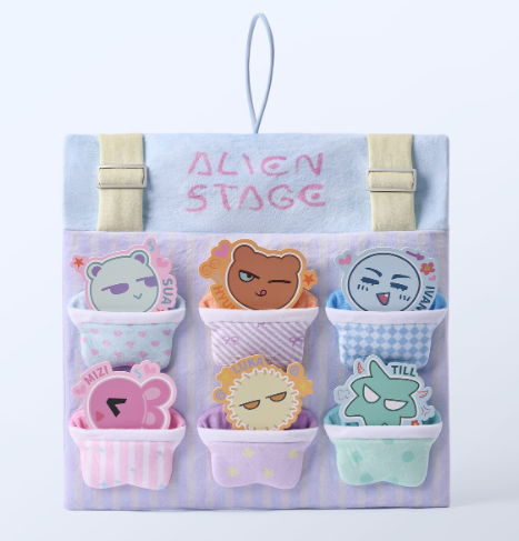 ALIEN STAGE Anakt Art High School Series Plush Storage Bag