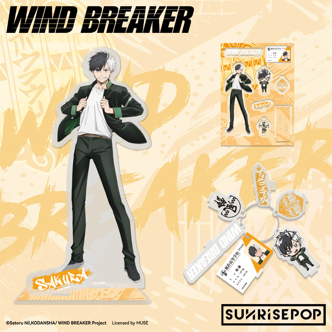 WIND BREAKER Acrylic Standee 02