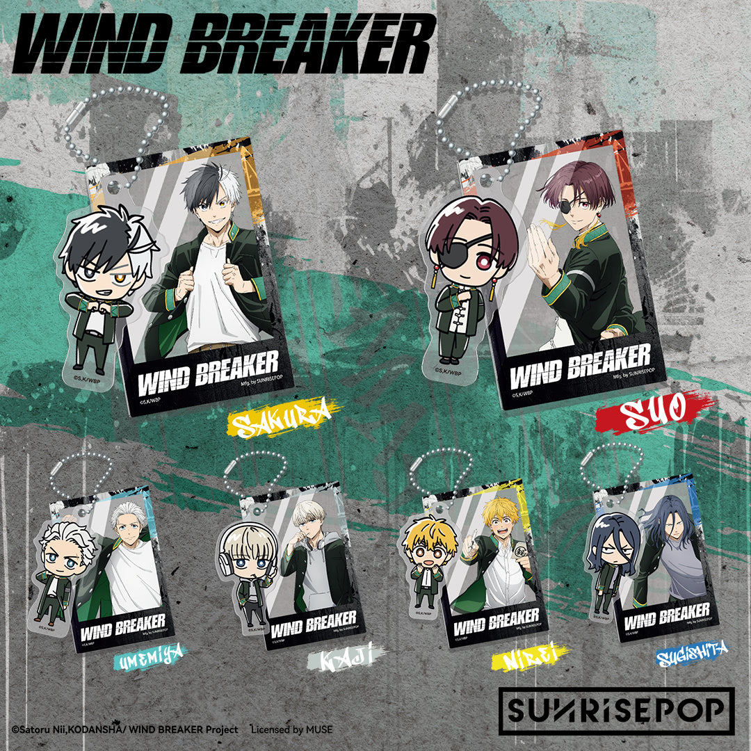 WIND BREAKER Acrylic Keyring
