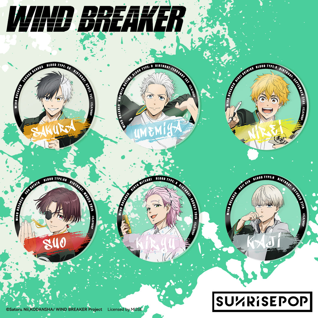 WIND BREAKER Acrylic Coaster