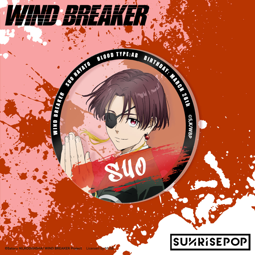WIND BREAKER Acrylic Coaster