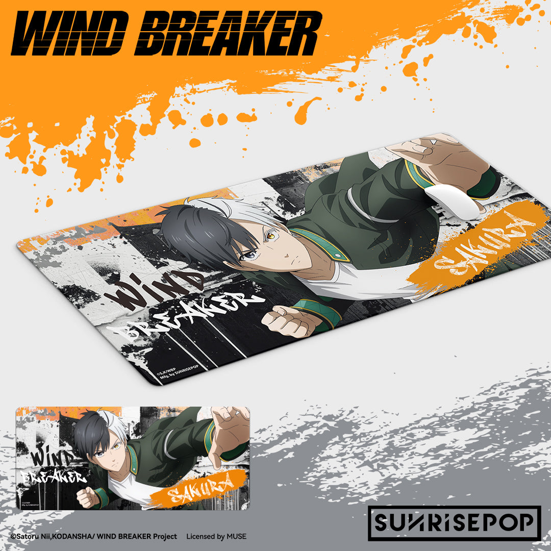 Wind Breaker Desk Mat