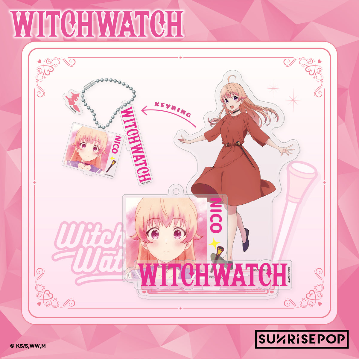 Witch Watch Acrylic Standee 01