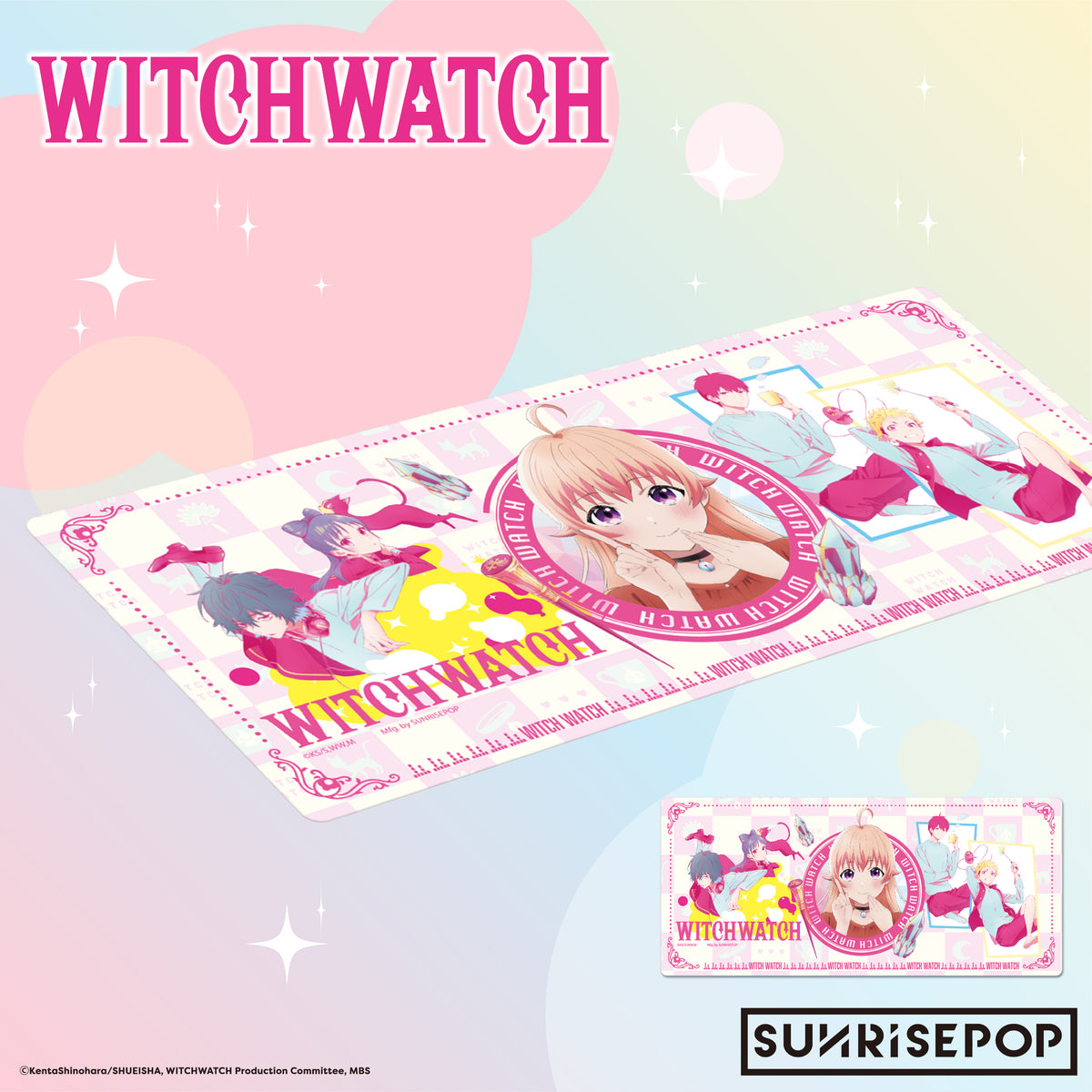 Witch Watch Desk Mat