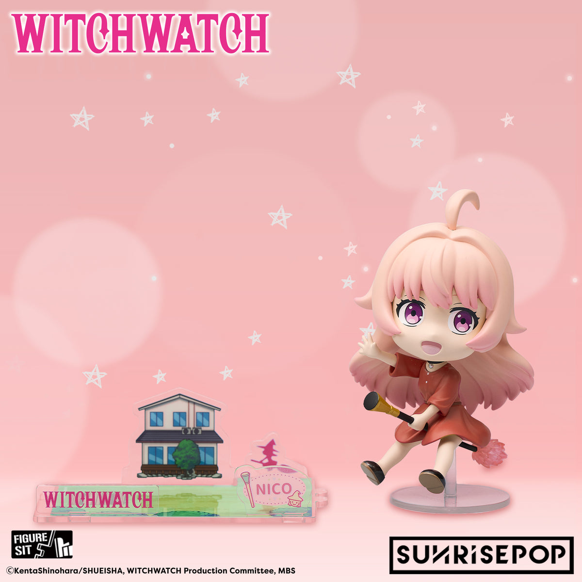 Witch Watch Figure Sit Nico