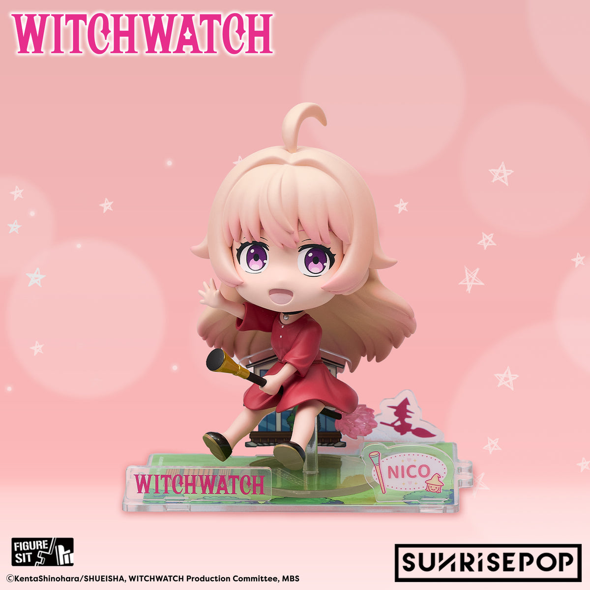 Witch Watch Figure Sit Nico