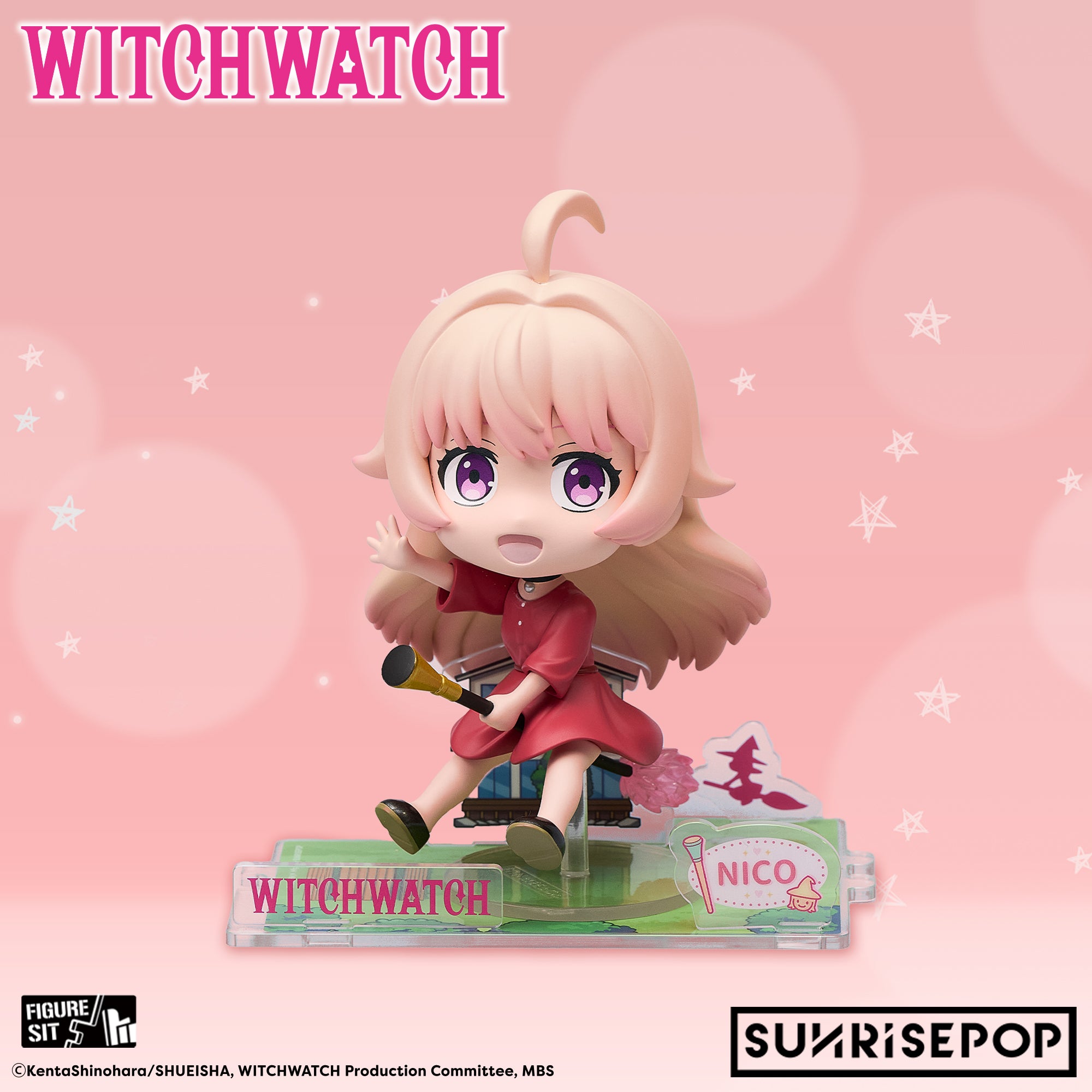 Witch Watch Figure Sit Nico