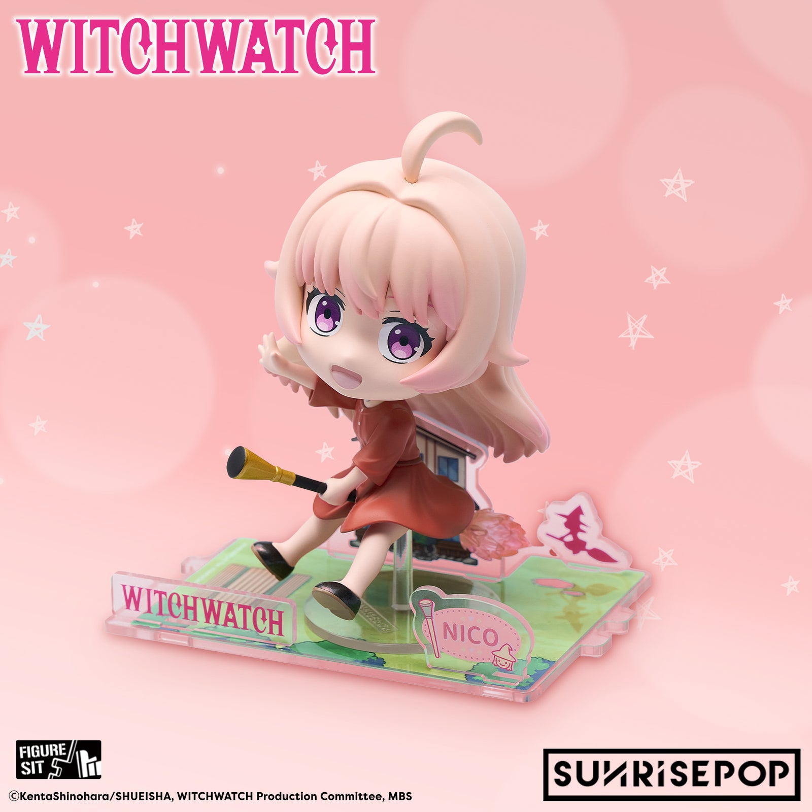 Witch Watch Figure Sit Nico