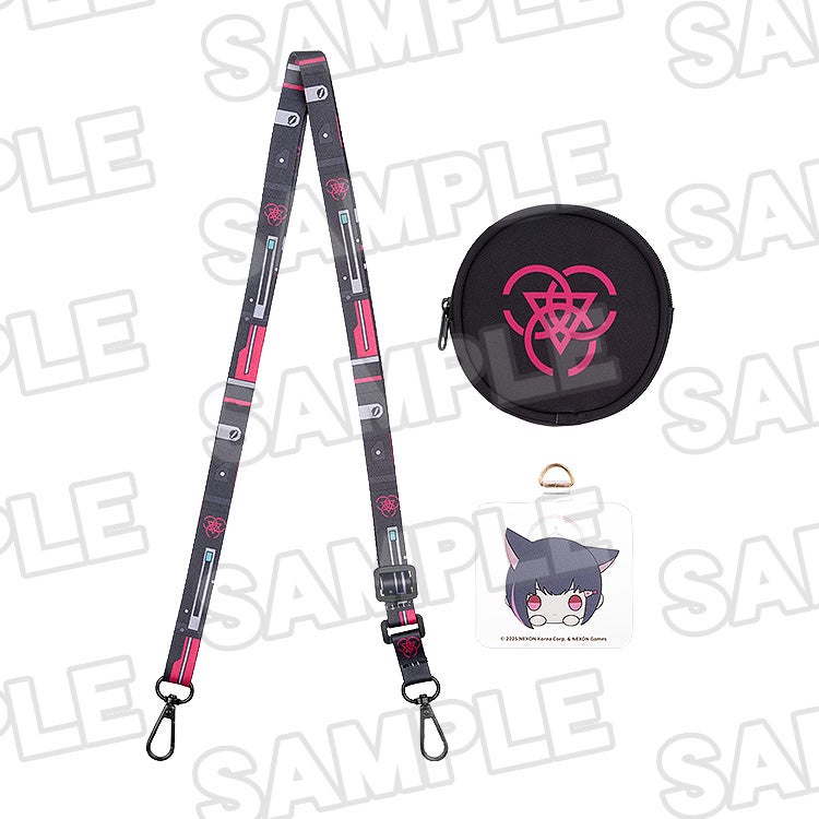 Blue Archive: Holiday Saunter Mobile phone lanyard Including Wallet KAZUSA