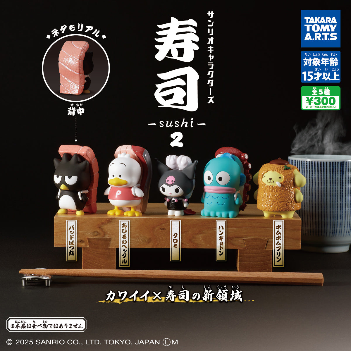 CP3099 Sanrio Characters Sushi sushi 2