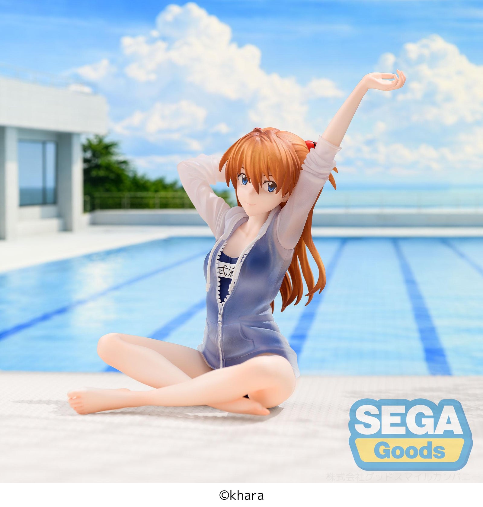 Rebuild of Evangelion Yumemirize Asuka Shikinami Langley School Swimsuit Ver