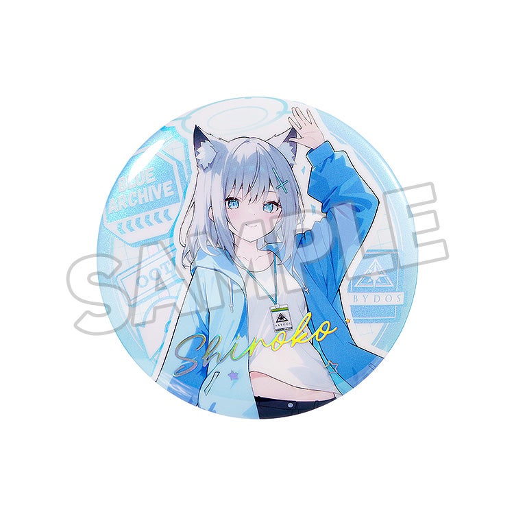 Blue Archive Holiday Saunter Series 75mm Badge (SHIROKO)