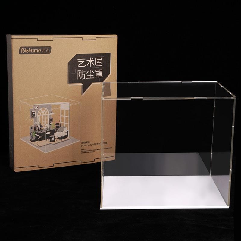 Rolife Acrylic Dust Cover Display Case MEDIUM