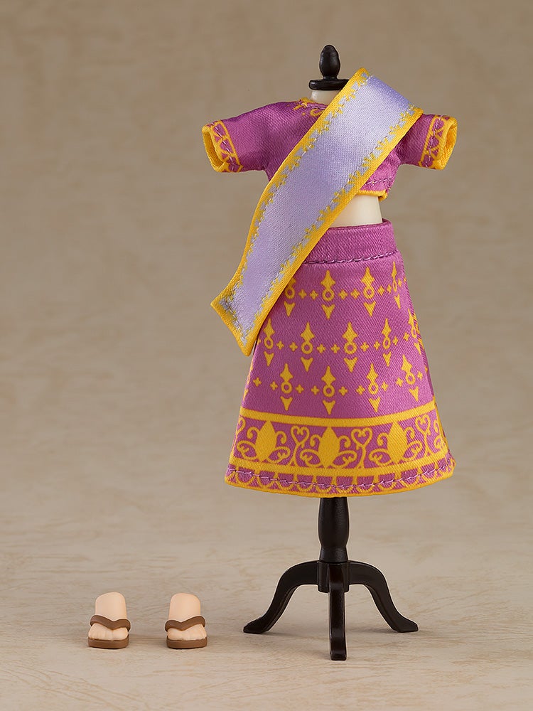 Nendoroid Doll Outfit Set : World Tour India - Girl (Purple)