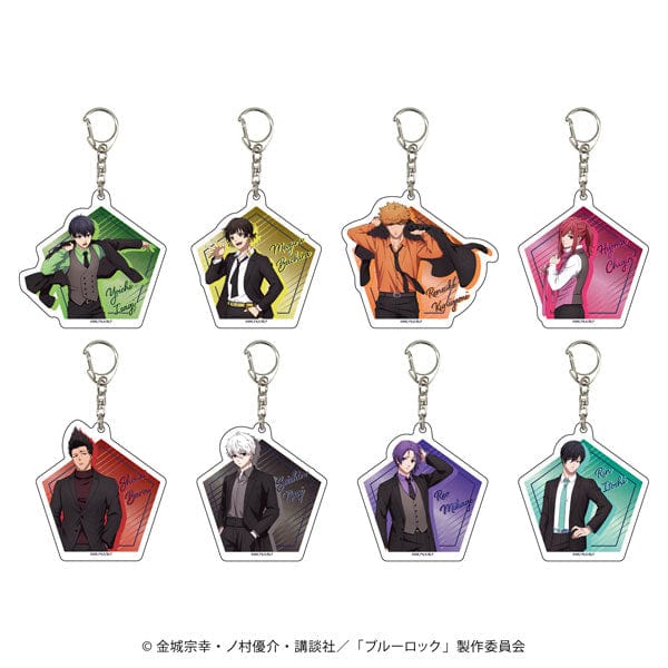 A3 BLUE LOCK SUITS VER ACRYLIC KEY CHAIN