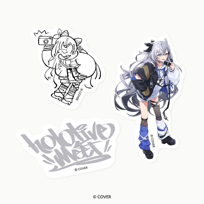hololive Meet 2025 Die-Cut Sticker Set