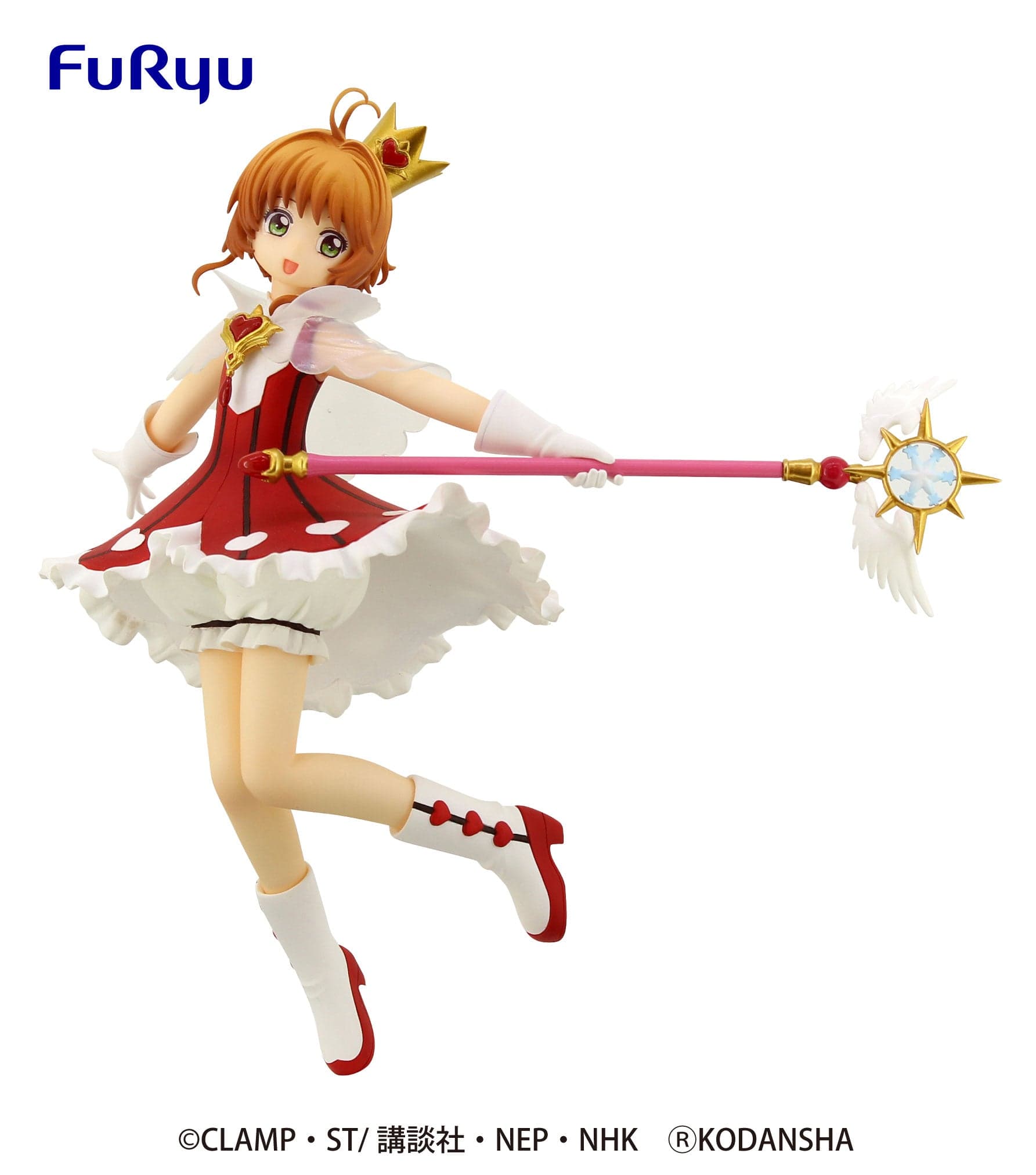 FURYU Corporation Cardcaptor Sakura Clear Card Special Figure Sakura Rocket Beat