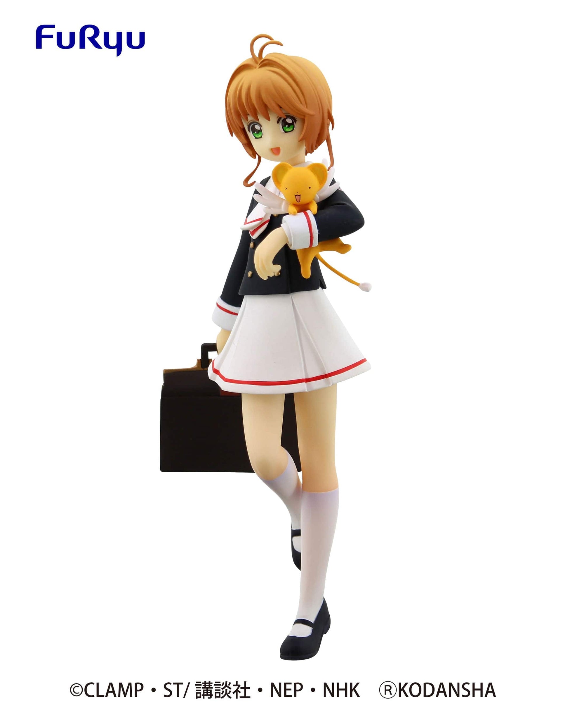 FURYU Cardcaptor Sakura Clear Card Special Figure Sakura Tomoeda Junior high school Uniform