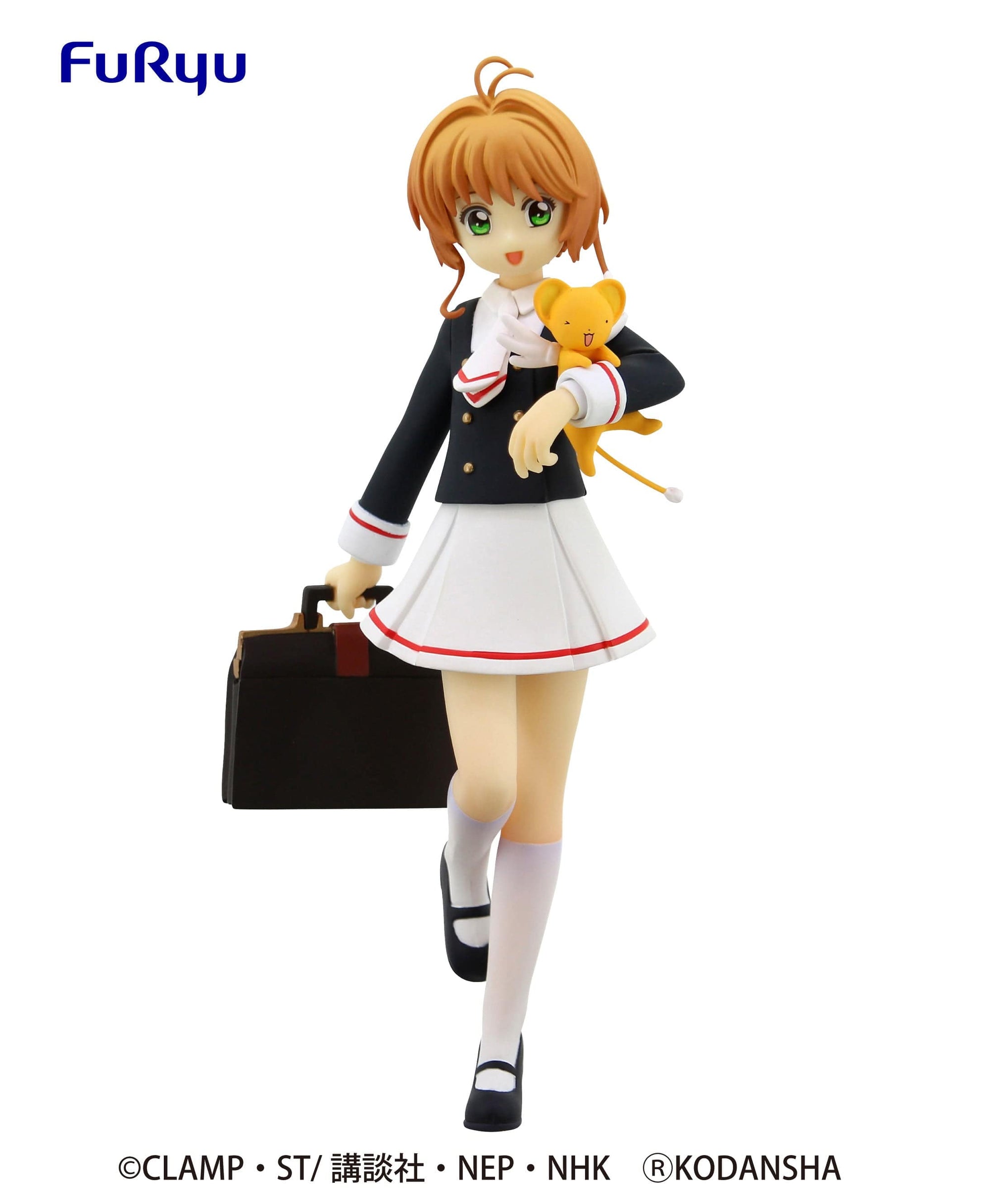 FURYU Cardcaptor Sakura Clear Card Special Figure Sakura Tomoeda Junior high school Uniform