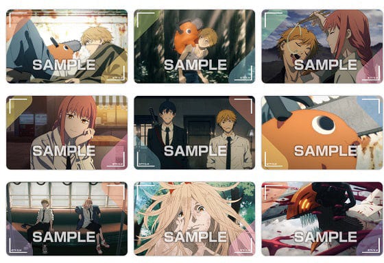 enSKY Chainsaw Man Deco Sticker Gum with Gum