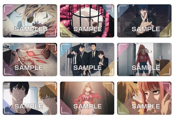 enSKY Chainsaw Man Deco Sticker Gum with Gum