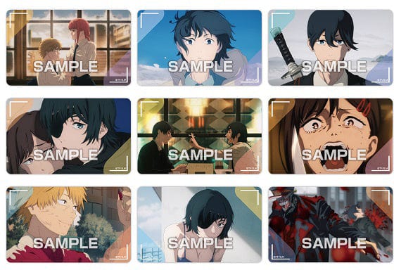 enSKY Chainsaw Man Deco Sticker Gum with Gum