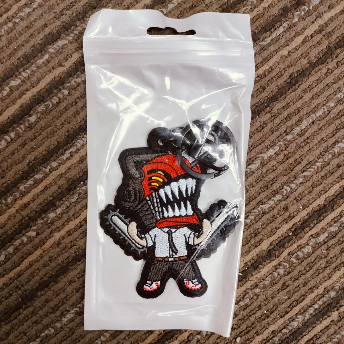 SUNRISEPOP Chainsaw Man -  Embroidery Keyring Chainsaw Man