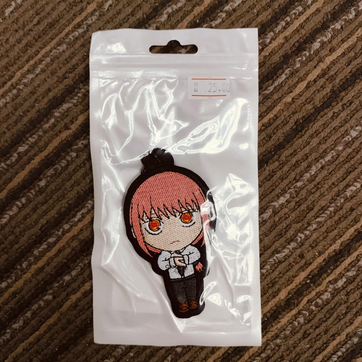 SUNRISEPOP Chainsaw Man Embroidery Keyring