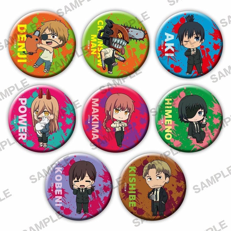 Kadokawa CHAINSAW MAN NIITENGO CAN BADGE SET