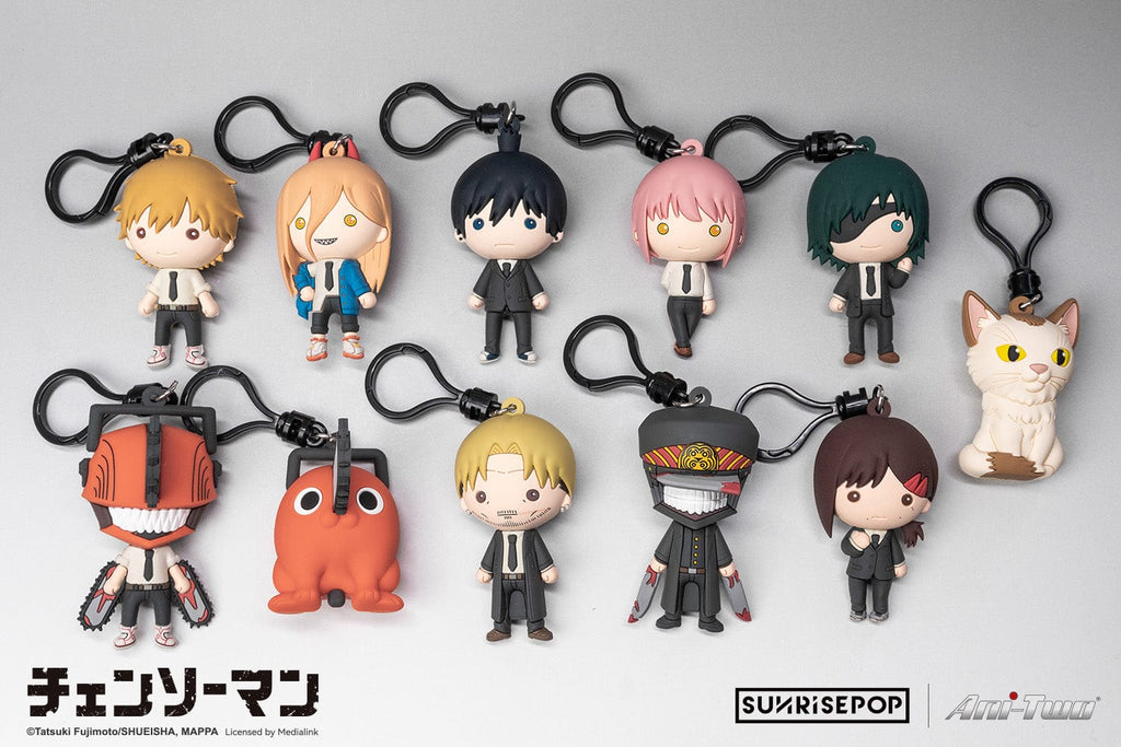 Chainsaw Man Series 1 3D Foam Bag Clip - Oh Gatcha