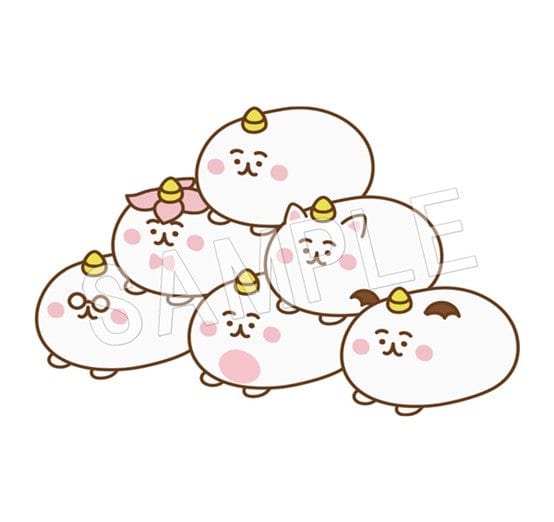 Chugai Mining Co Ltd Chimimo Mochikororin Plush Mascot