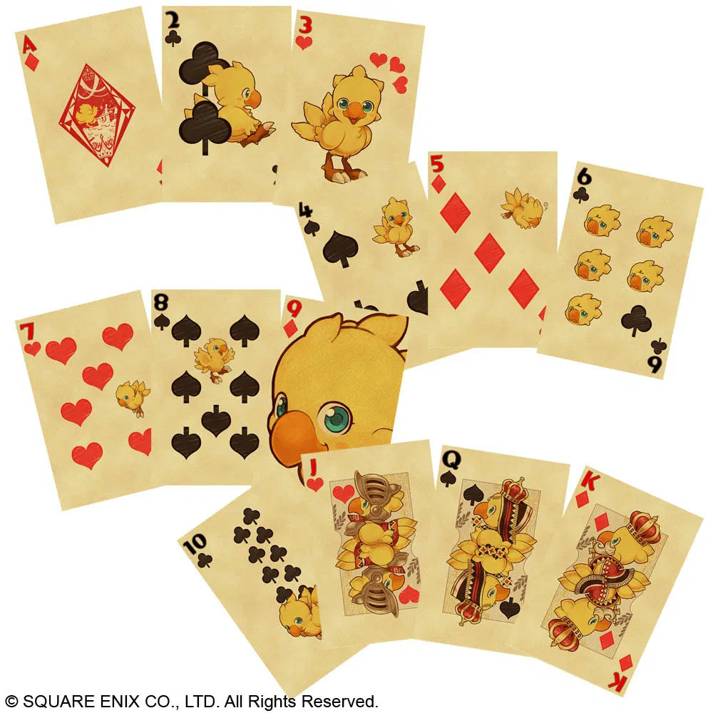 FINAL FANTASY CHOCOBO PLAYING CARDS