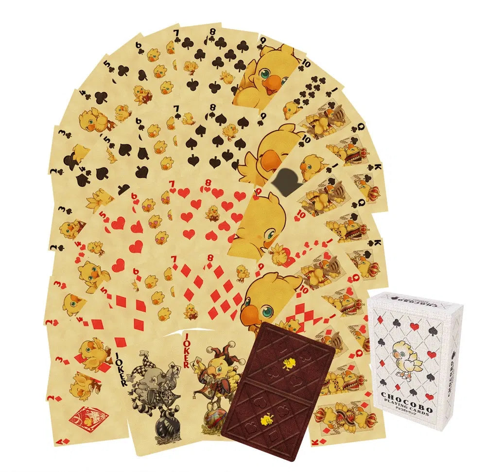FINAL FANTASY CHOCOBO PLAYING CARDS