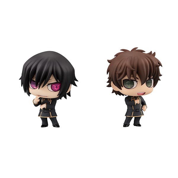 Megahouse Code Geass Lelouch of the Rebellion ChimiMega Buddy Series Lelouch Vi Britannia &amp; Suzaku Kururugi Set