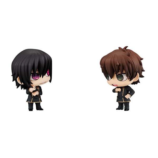 Megahouse Code Geass Lelouch of the Rebellion ChimiMega Buddy Series Lelouch Vi Britannia &amp; Suzaku Kururugi Set