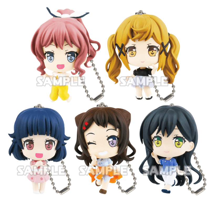 Bushiroad Creative CP0479 - BanG Dream! Girls Band Party! Collection Figure Poppin'Party - Complete Set
