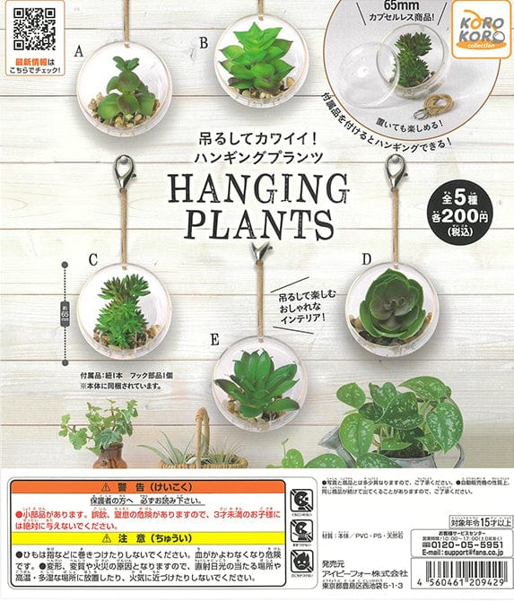 KoroKoro Collection CP1355 Looks Cute by Hanging! Hanging Plants