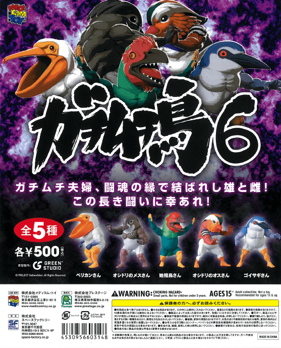 Medicom Toy CP1683 Gachi Muchi Tori 6