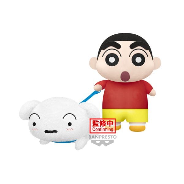 Banpresto CRAYON SHIN CHAN BIG PLUSH - SHIRO &amp; SHINNOSUKE