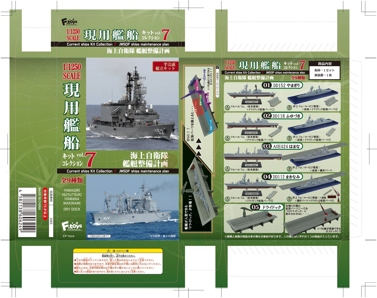 F-toys confect Current ships Kit Collection 7