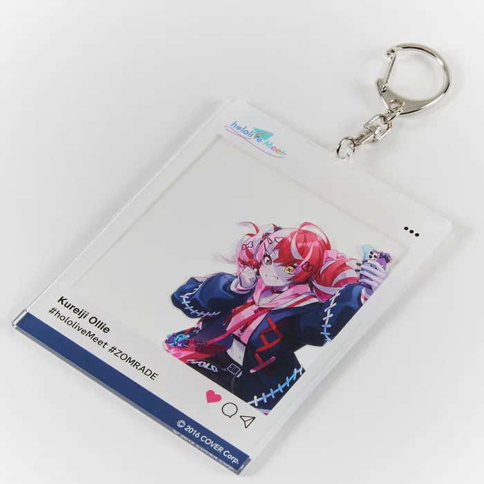 HOLOLIVE MEET SOCIAL MEDIA STYLE ACRYLIC KEYCHAIN