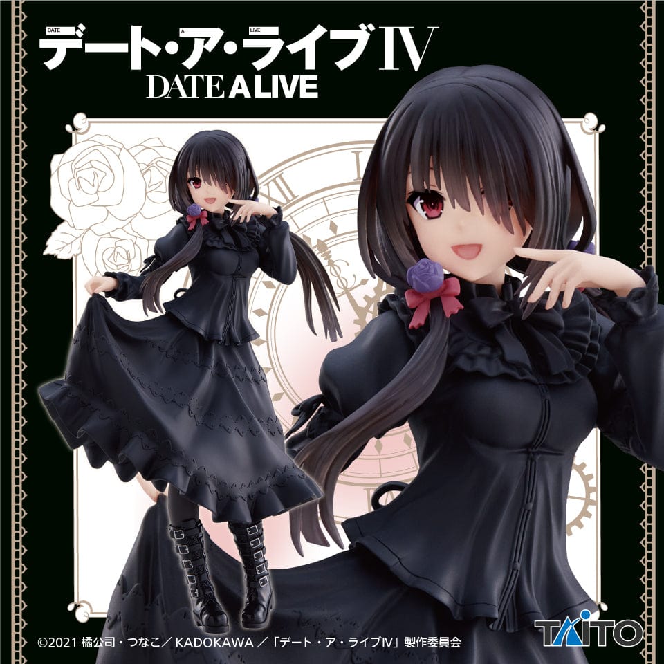 Taito Date A Live IV Coreful Figure Tokisaki Kurumi Black Dress