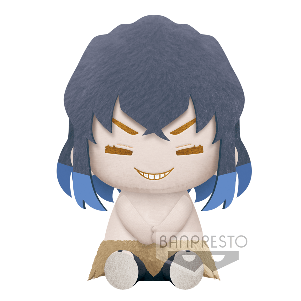 Banpresto DEMON SLAYER BIG PLUSH - B: INOSUKE HASHIBIRA (real face)