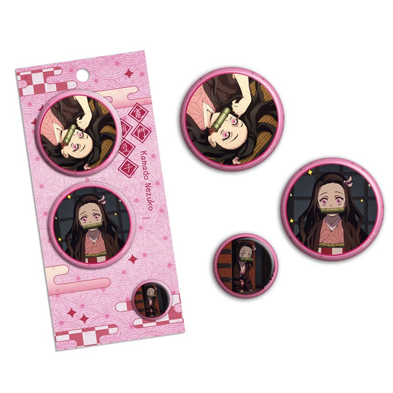 Muse Demon Slayer Kimetsu no Yaiba Badge set